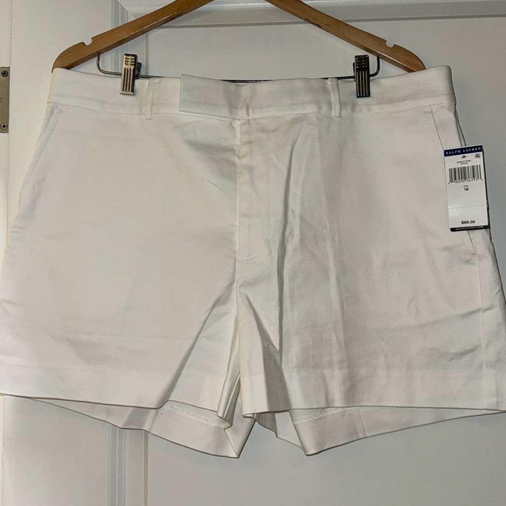 NWT Lauren By Ralph Lauren Women’s White Shorts